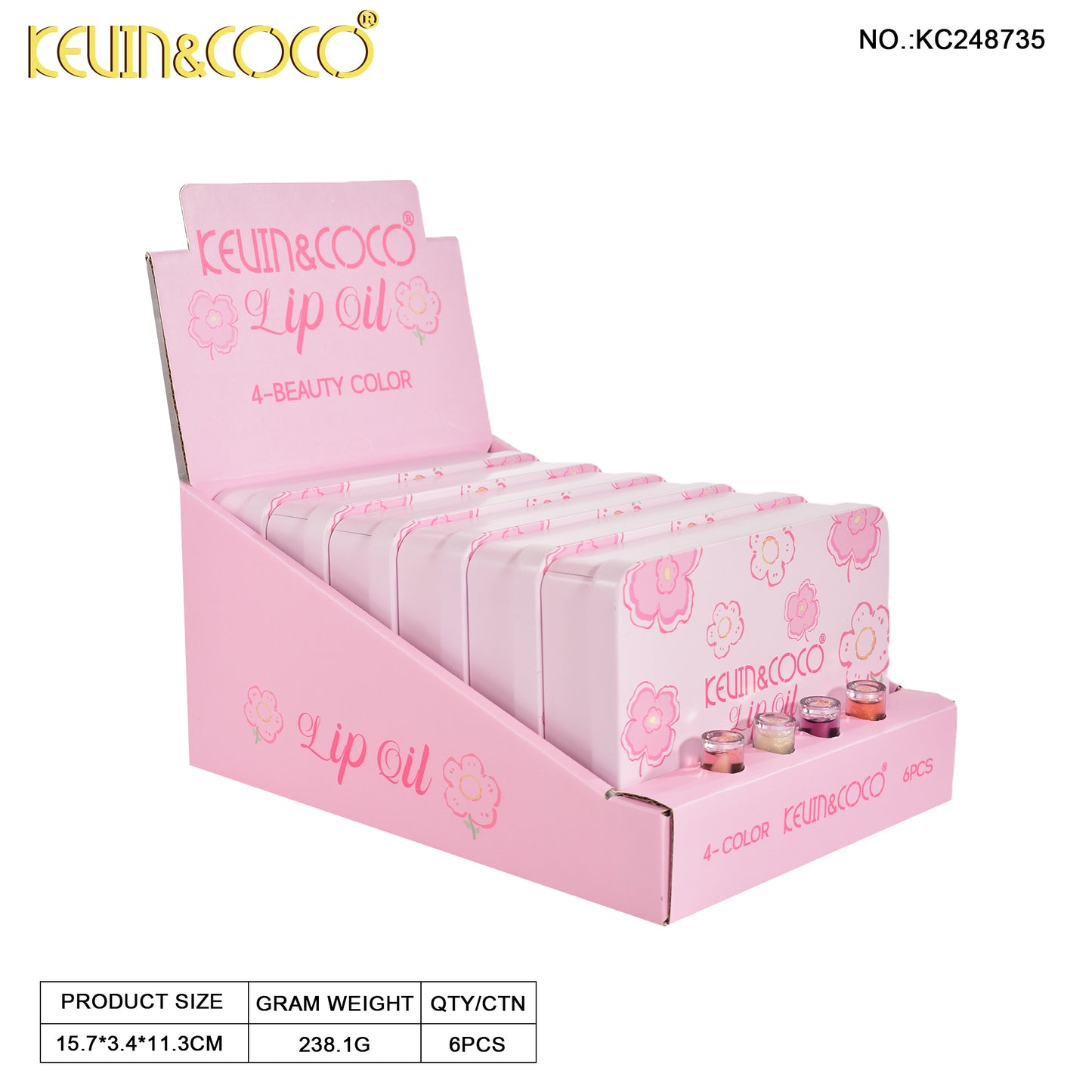 Kit Brillo Labial Gloss KEVIN&COCO REF:KC248735