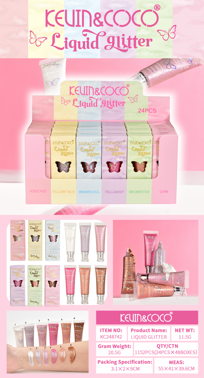 ILUMINADOR LIQUIDO 6 TONOS KEVIN&COCO REF:KC248742