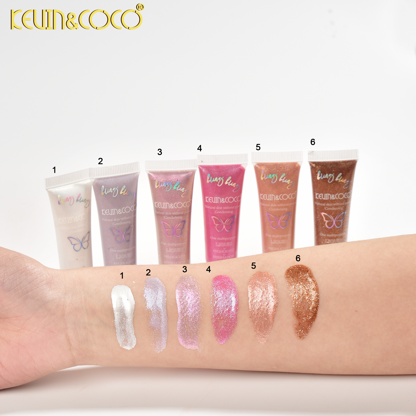 ILUMINADOR LIQUIDO 6 TONOS KEVIN&COCO REF:KC248742