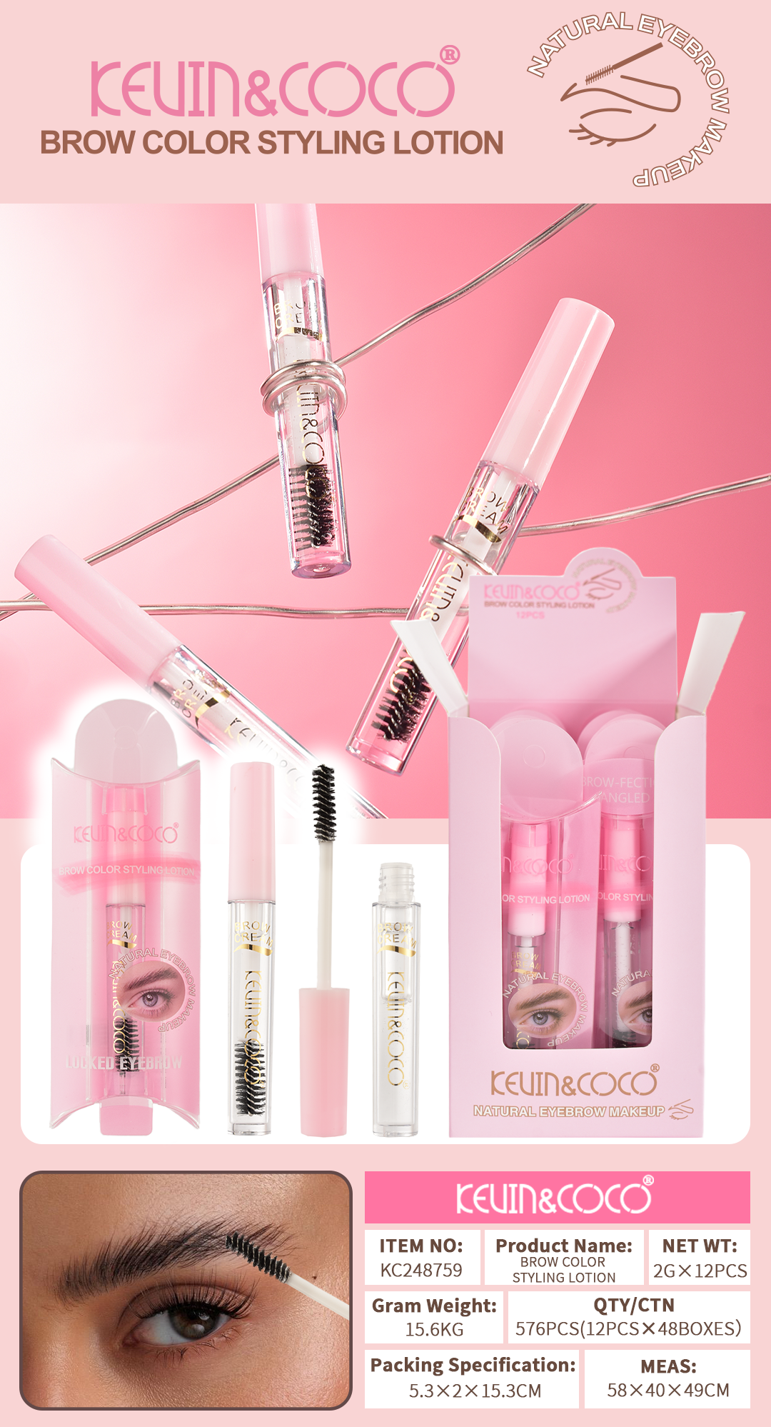 Fijador para Cejas KEVIN&COCO REF:KC248759