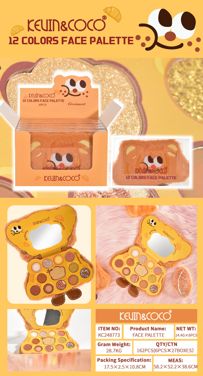 Paleta de Maquillaje peluche KEVIN&COCO REF:KC248773