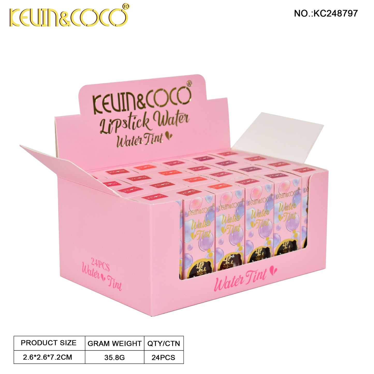 Tinta Labial Kevin&Coco REF:KC248797