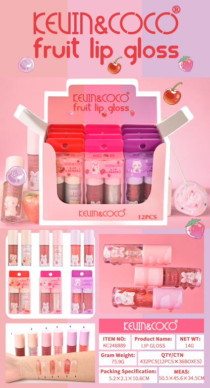 KIT DUO LABIAL LIQUIDO KEVIN&COCO REF:KC248889