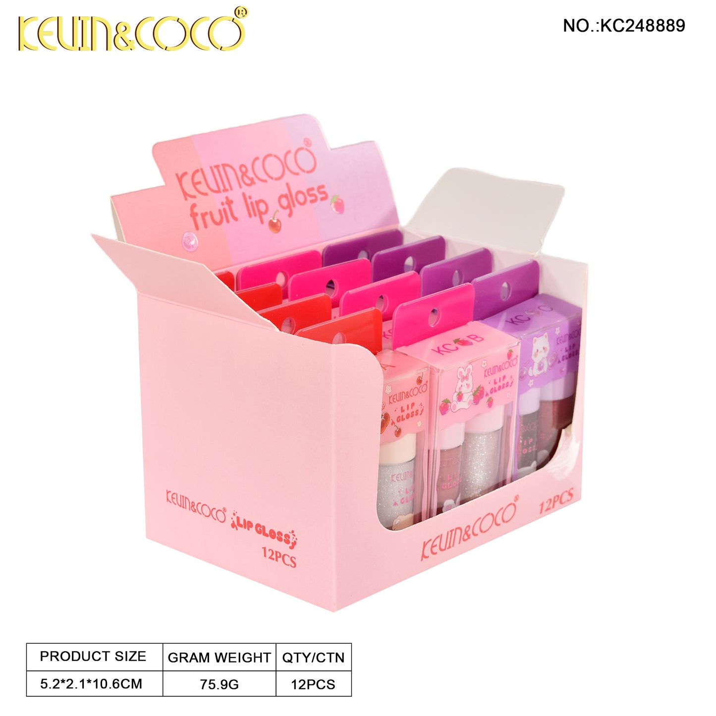 KIT DUO LABIAL LIQUIDO KEVIN&COCO REF:KC248889