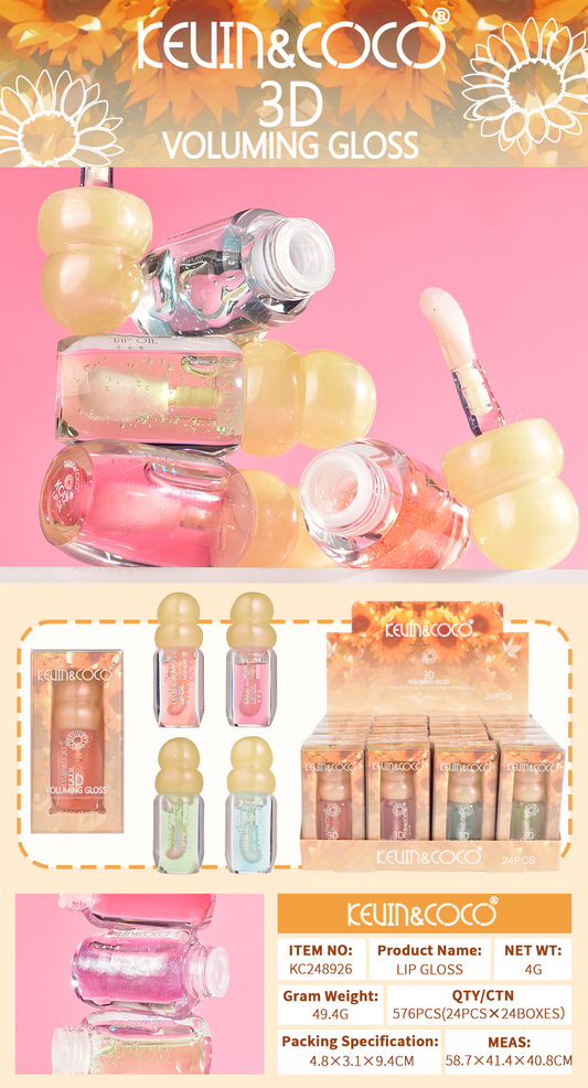 BRILLO LABIAL LIQUIDO 3D KEVIN&COCO REF:KC248926