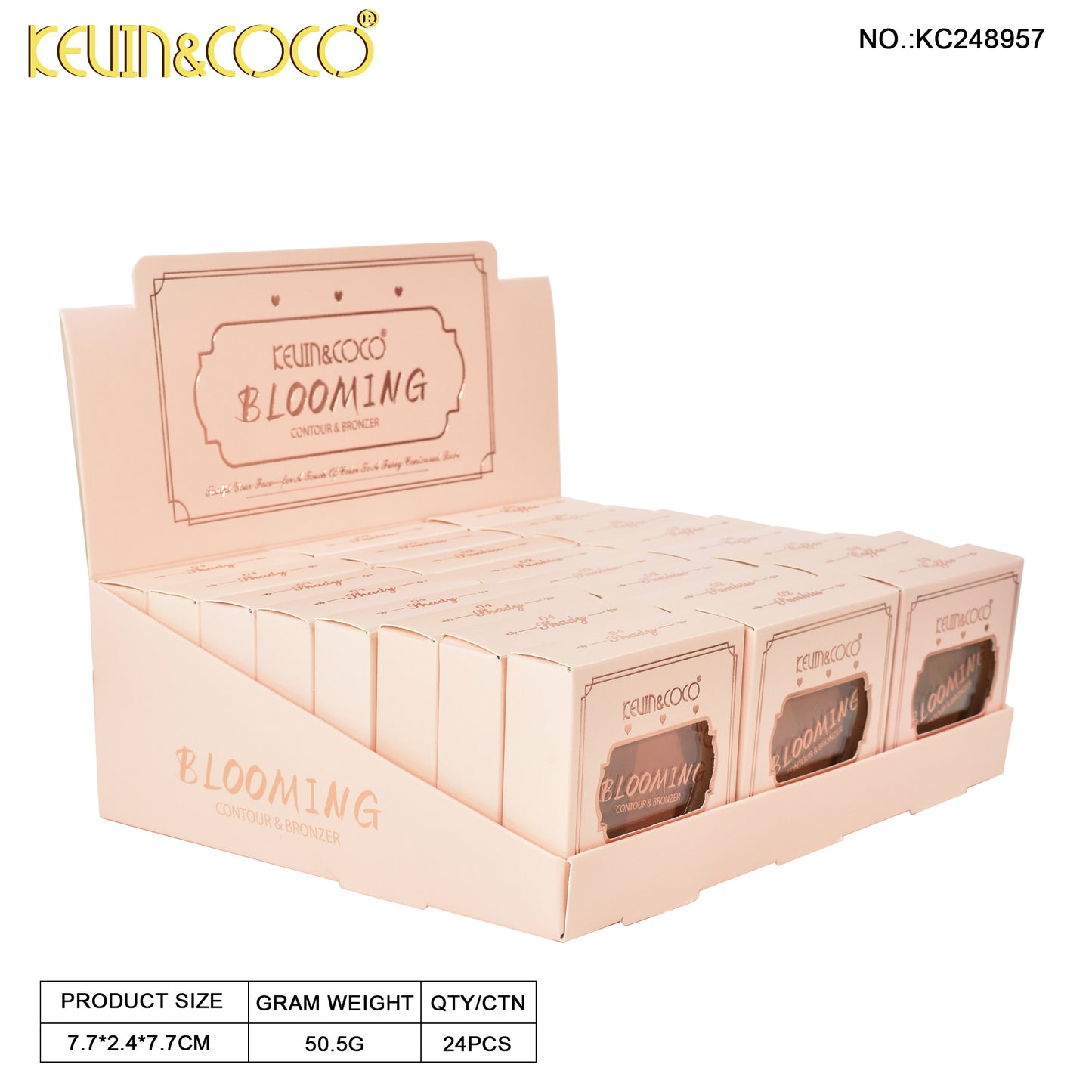 PALETA CONTORNO Y BRONCE KEVIN&COCO REF:KC248957