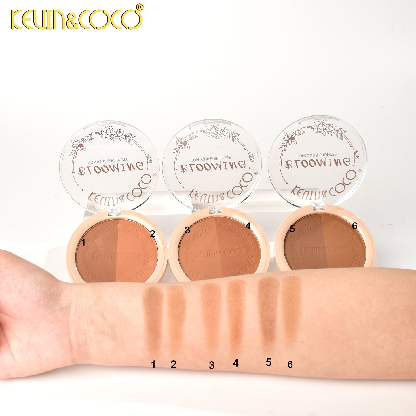 PALETA CONTORNO Y BRONCE KEVIN&COCO REF:KC248957