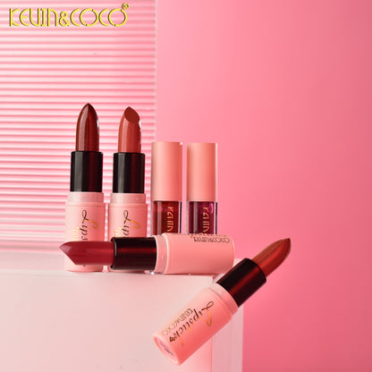 KIT LABIAL LIQUIDO Y EN BARRA KEVIN&COCO REF:KC249015
