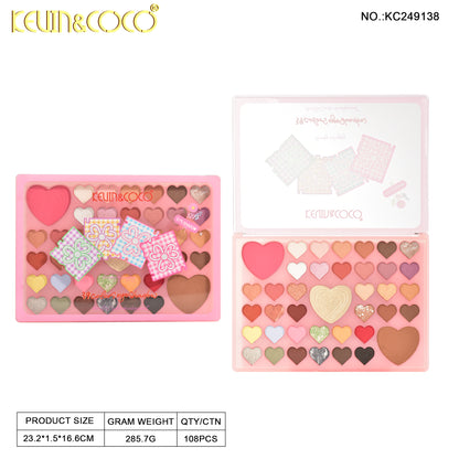 Paleta de Sombras Corazones – Kevin & Coco REF:KC249138