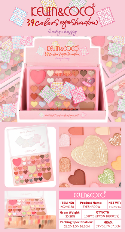 Paleta de Sombras Corazones – Kevin & Coco REF:KC249138