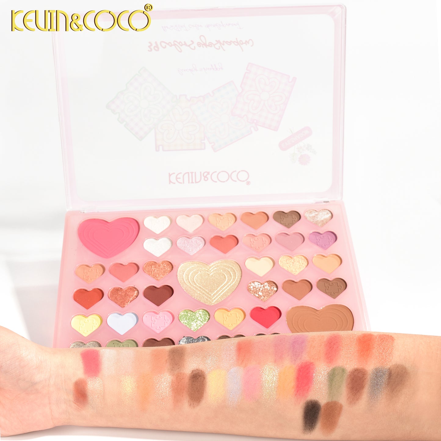 Paleta de Sombras Corazones – Kevin & Coco REF:KC249138