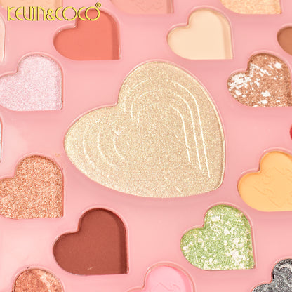 Paleta de Sombras Corazones – Kevin & Coco REF:KC249138