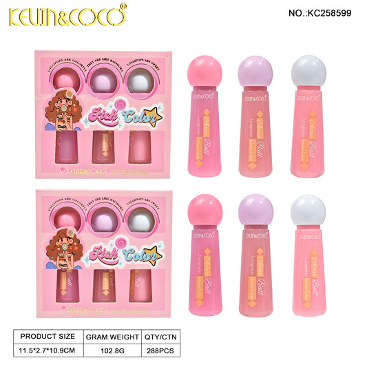 KIT LABIAL LIQUIDO*3 KEVIN&COCO REF:KC258599