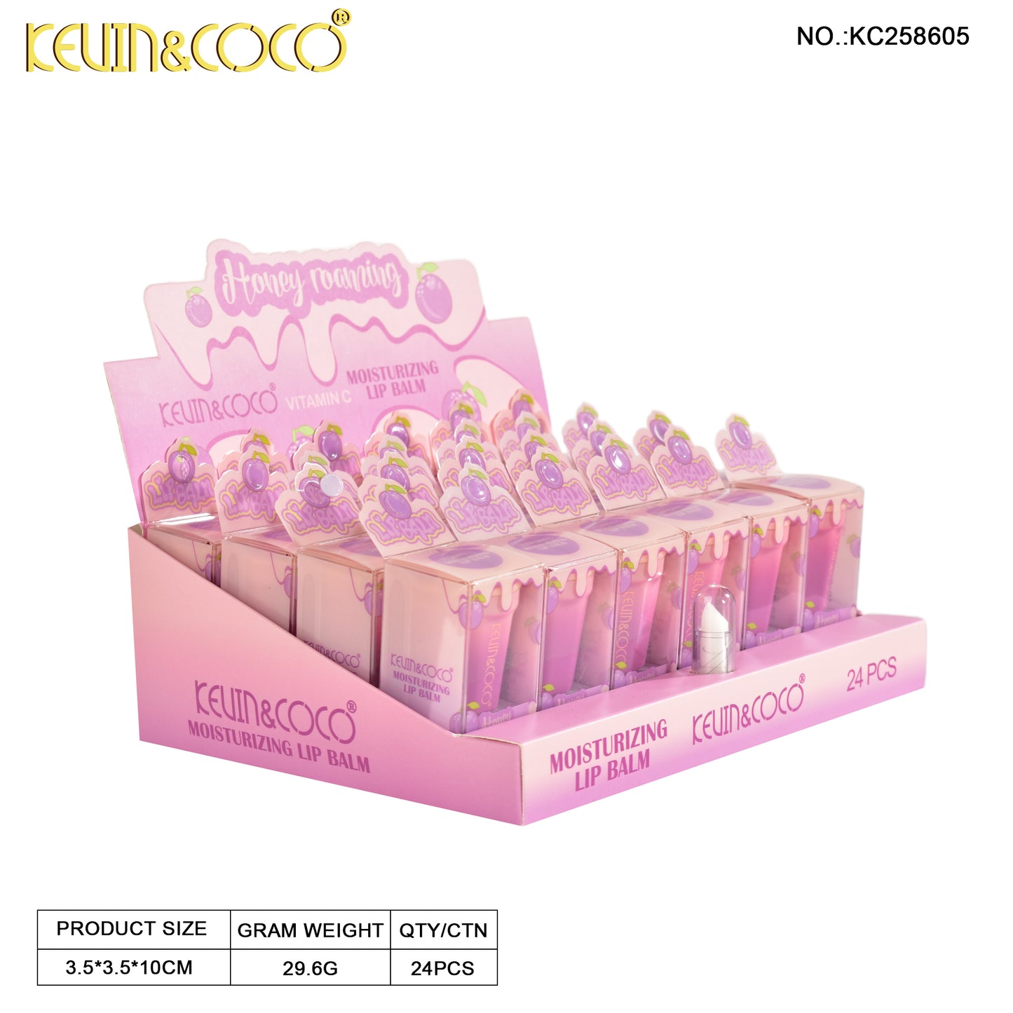 BALSAMO LABIAL EN BARRA KEVIN&COCO REF:KC258605