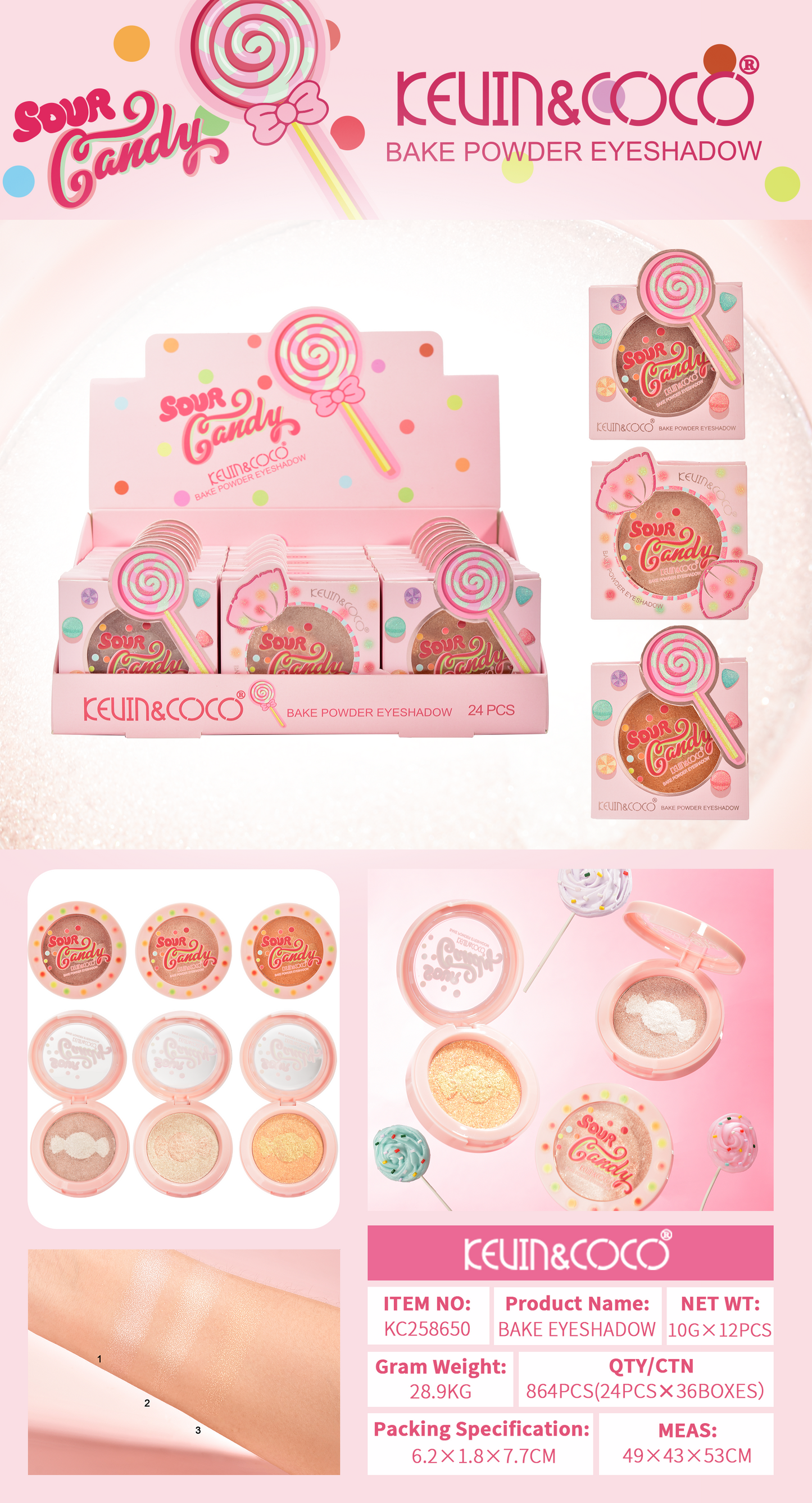 Iluminador Candy KEVIN&COCO REF:KC258650
