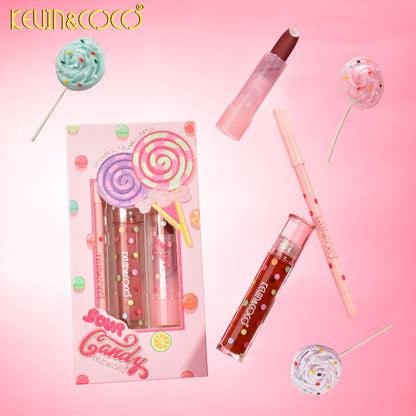 Lip Gloss + Perfilador de Labios Set – Kevin & Coco REF:KC258667
