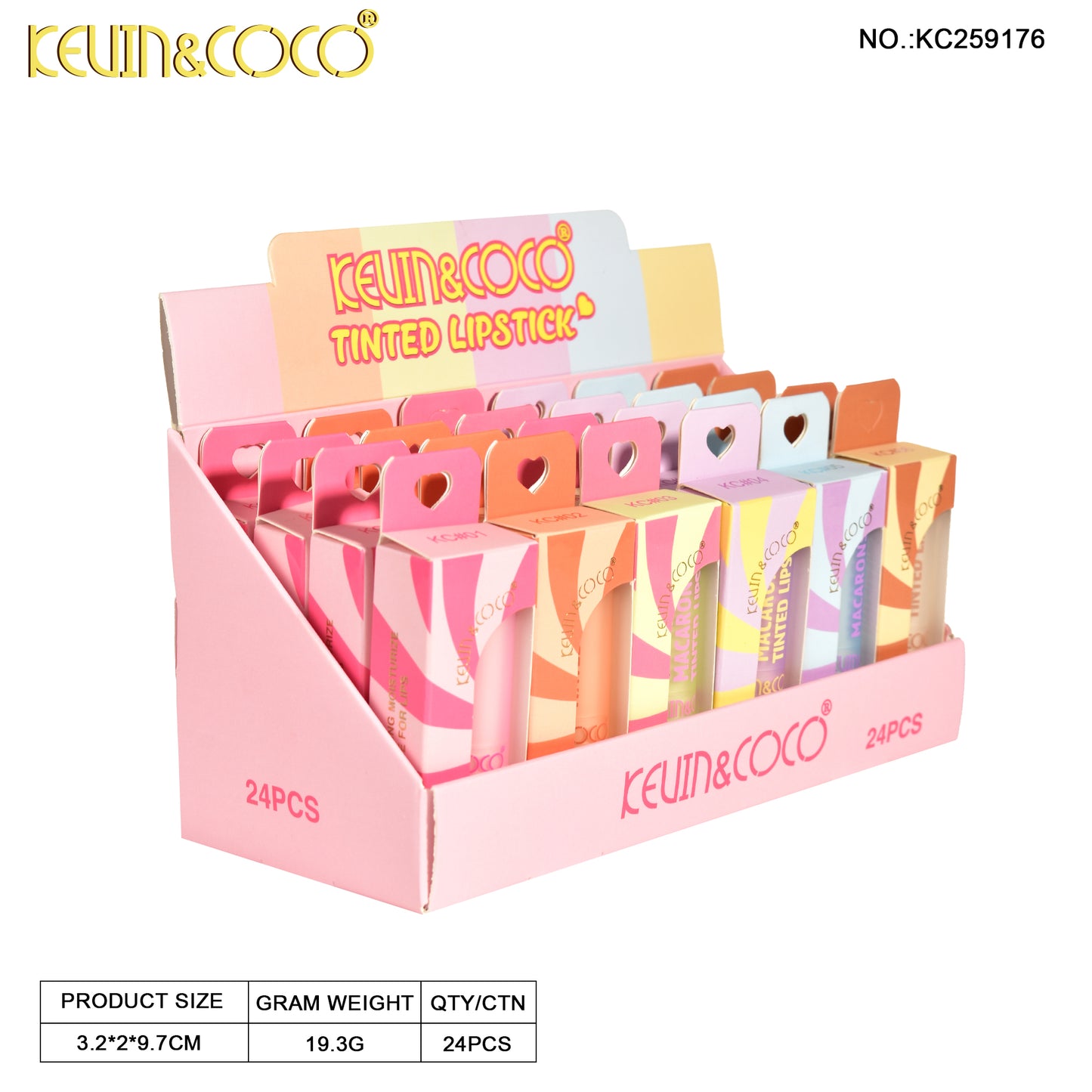 Labial en barra KEVIN&COCO REF:KC259176