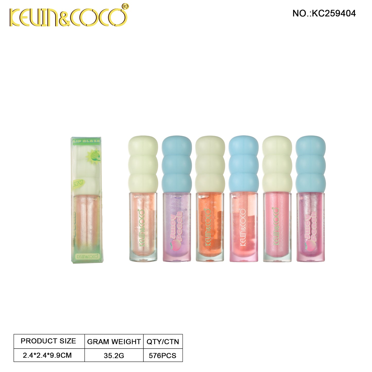 Brillo Labial Hidratante – Kevin & Coco REF:KC259404