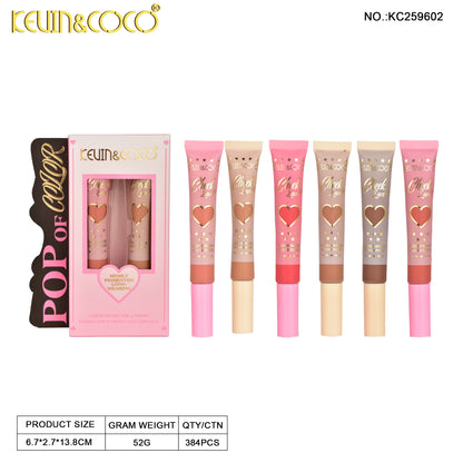 Kit Duo Rubor Liquido KEVIN&COCO REF:KC259602