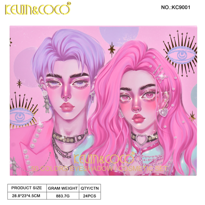 ESTUCHE DE MAQUILLAJE KEVIN&COCO REF:KC9001