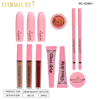 ESTUCHE DE MAQUILLAJE KEVIN&COCO REF:KC9001