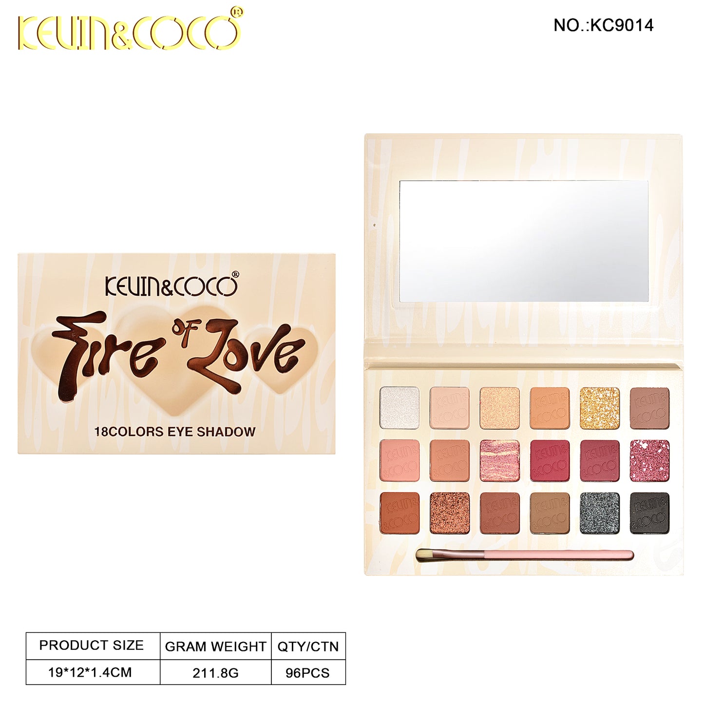 SOMBRA DE OJOS KEVIN&COCO REF:KC9014