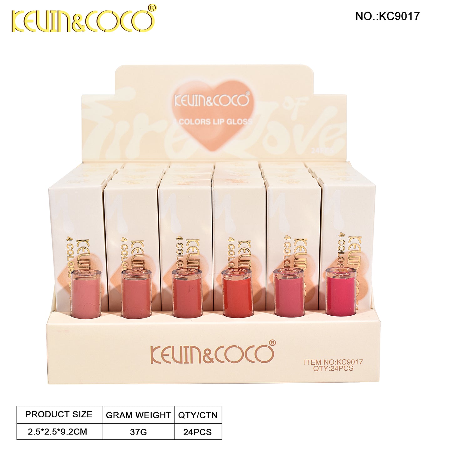 Labial Liquido KEVIN&COCO REF:KC9017