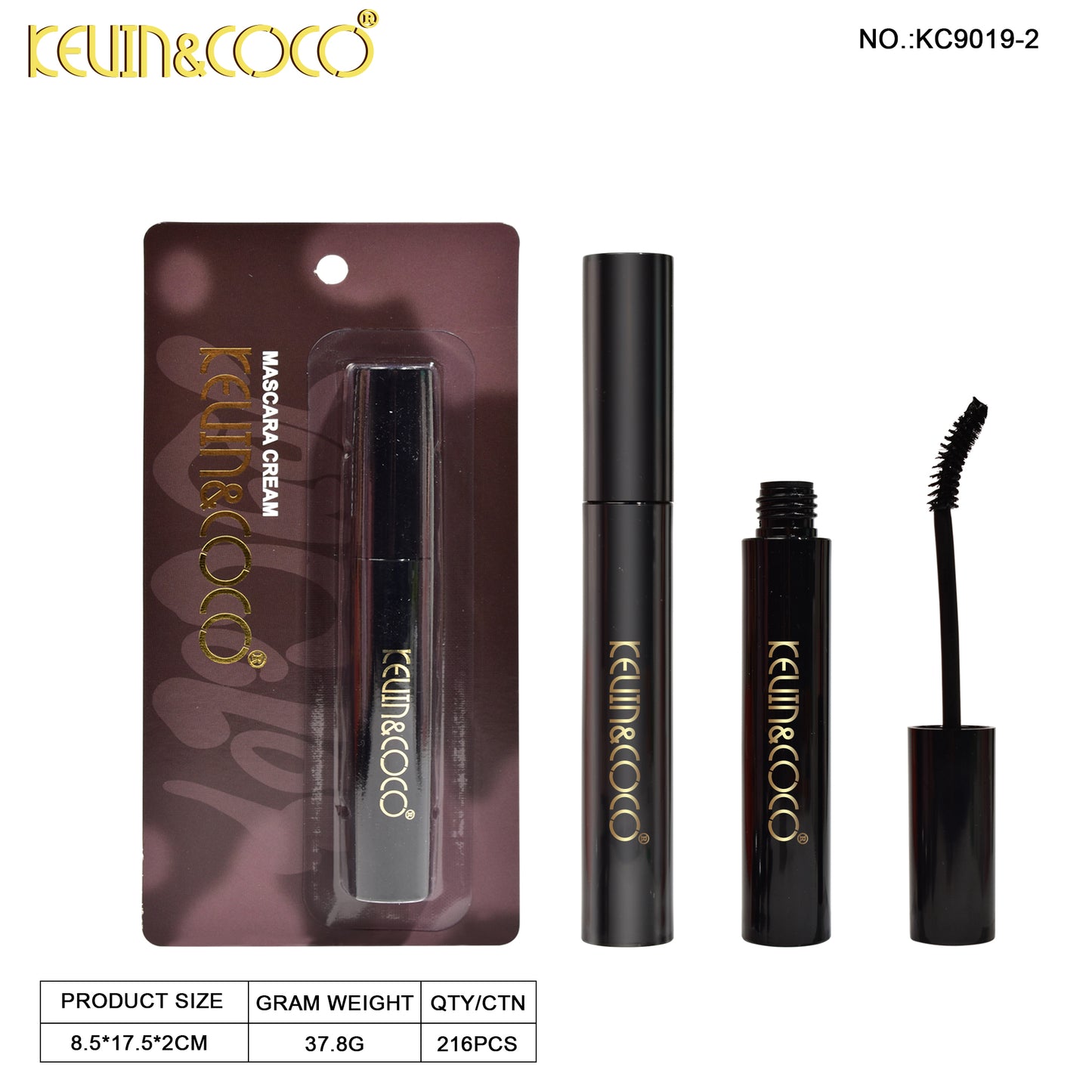 PESTANINA NEGRA KEVIN&COCO REF:KC9019-1