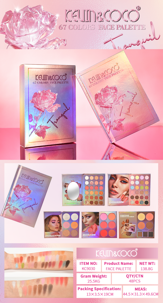 Paleta libro de Maquillaje KEVIN&COCO REF:KC9030