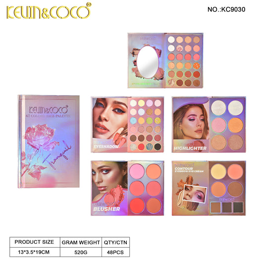 Paleta libro de Maquillaje KEVIN&COCO REF:KC9030