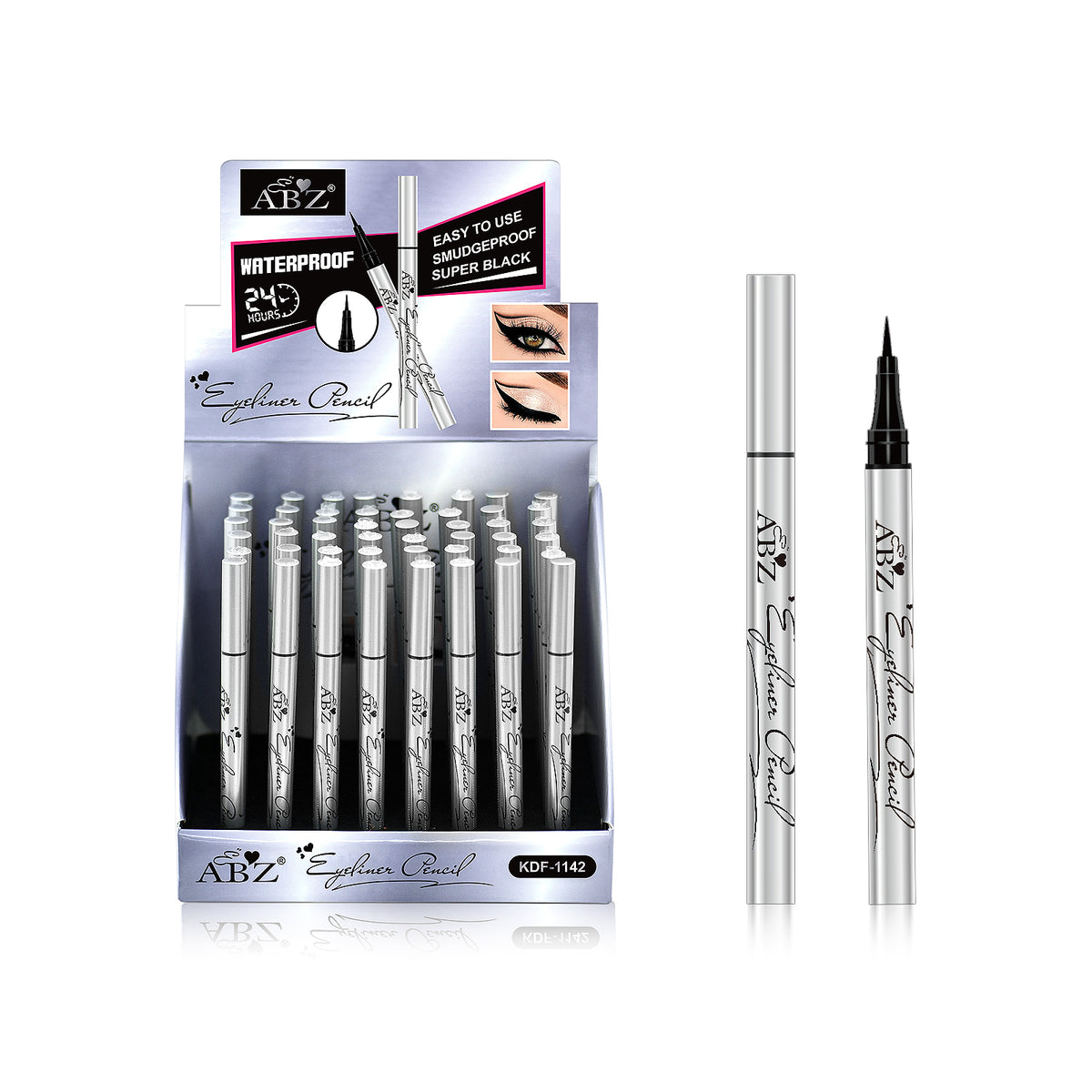 Delineador liquido waterproof ABZ REF:KDF-1142