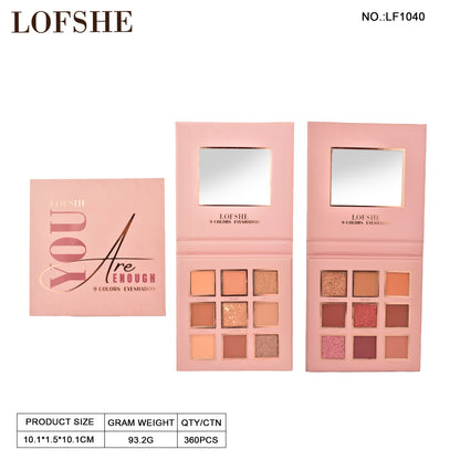 SOMBRA DE OJOS 9 TONOS LOFSHE REF:LF1040