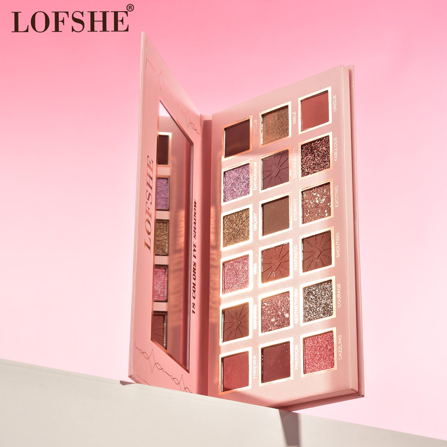 Sombra de Ojos 18 colores LOFSHE REF:LF1118