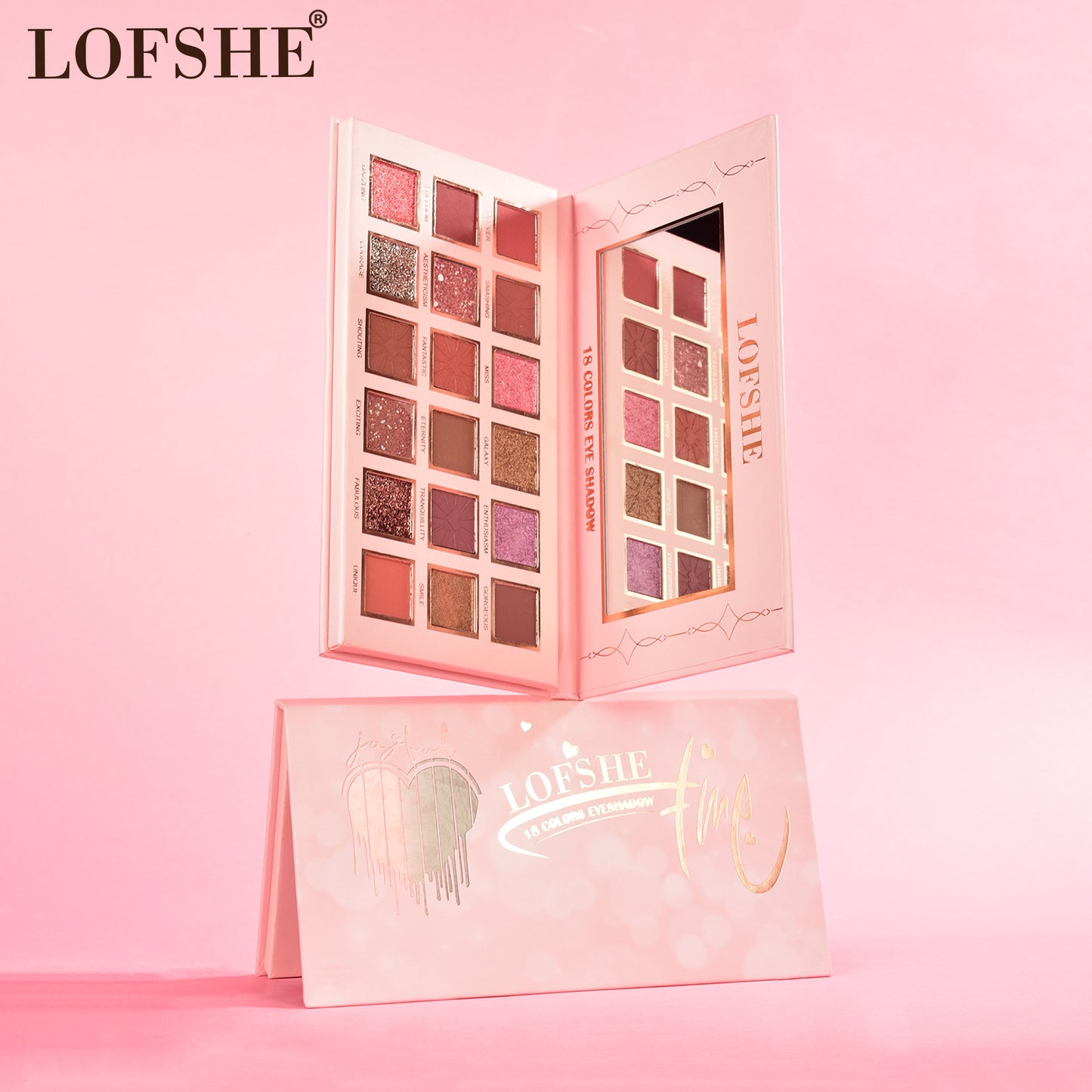 Sombra de Ojos 18 colores LOFSHE REF:LF1118