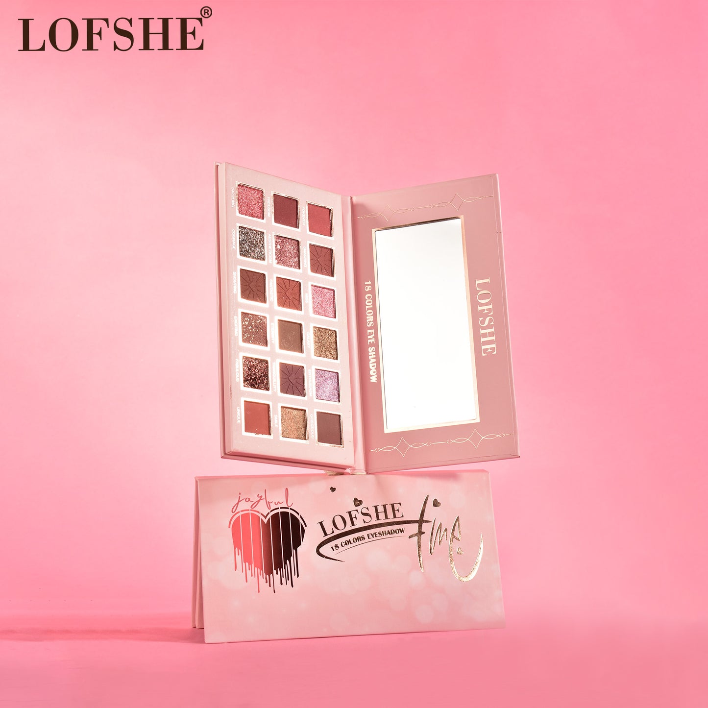 Sombra de Ojos 18 colores LOFSHE REF:LF1118