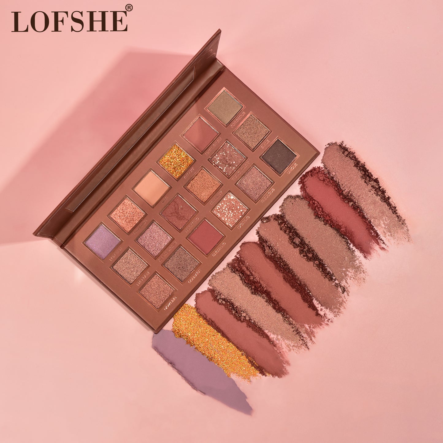 Sombra de Ojos 18 colores LOFSHE REF:LF1119