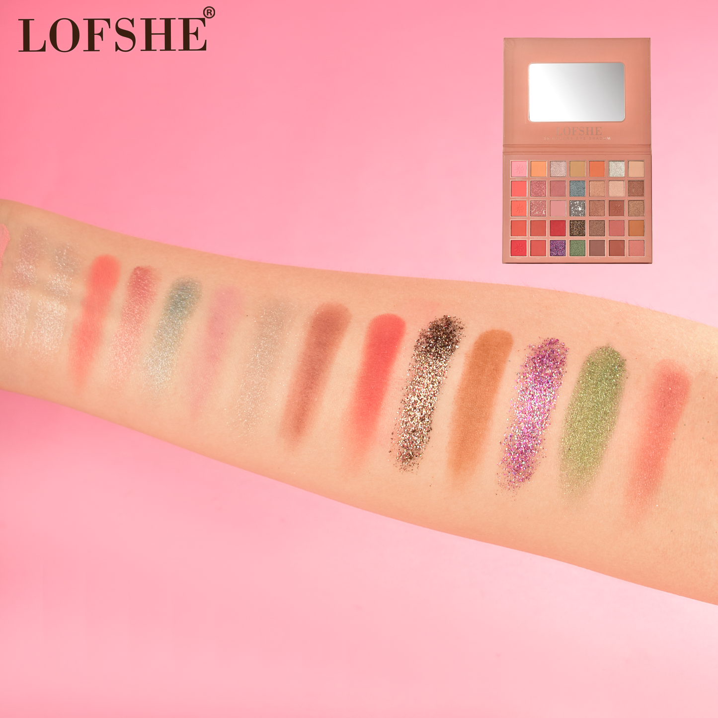 Paleta De Sombras LOFSHE REF:LF1367