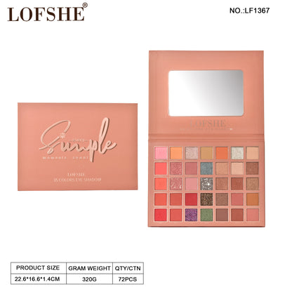 Paleta De Sombras LOFSHE REF:LF1367