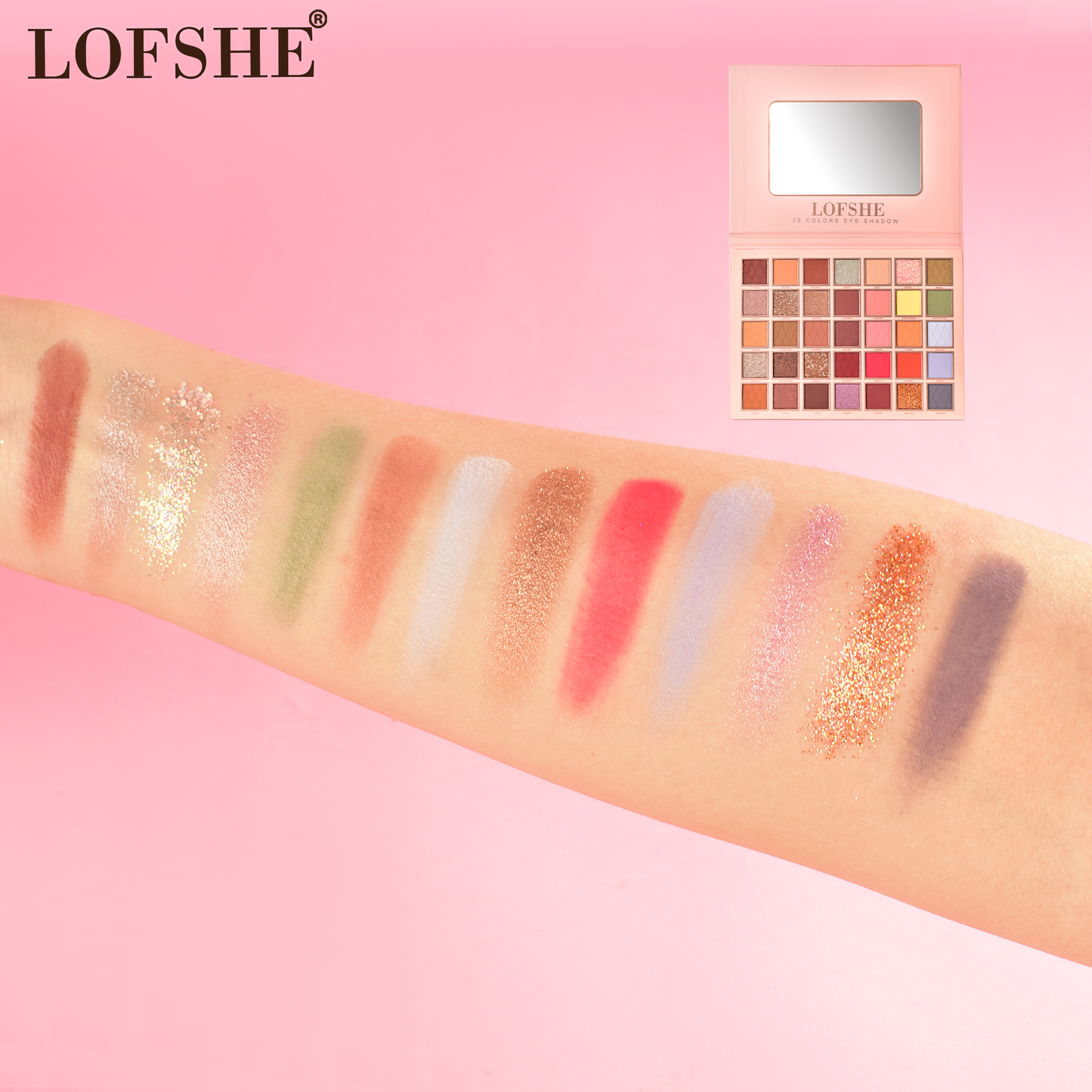 Paleta De Sombras LOFSHE REF:LF1368