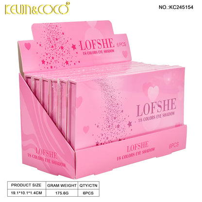 Sombra de Ojos 18 colores LOFSHE REF:LF245154