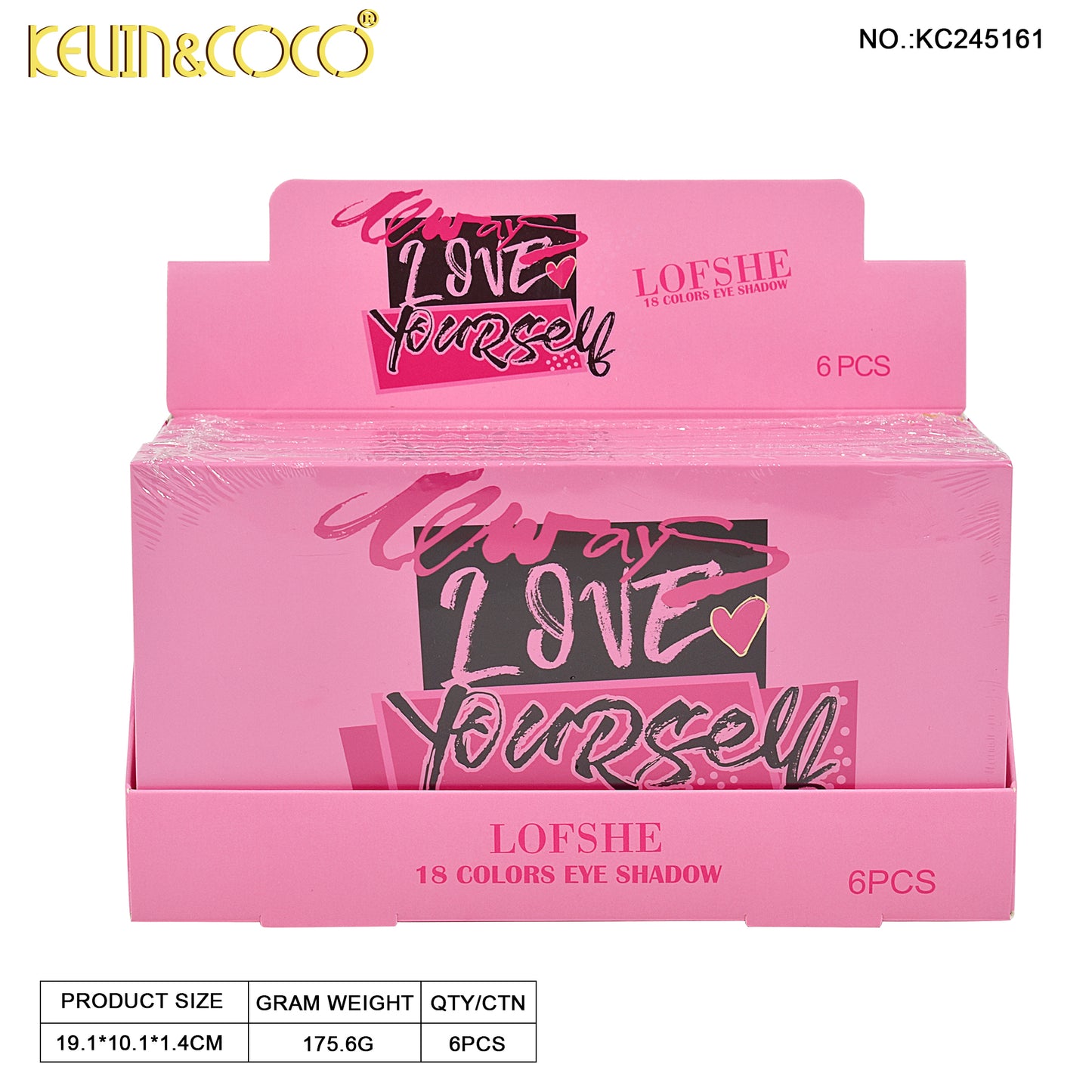 Sombra de Ojos 18 colores LOFSHE REF:LF245161