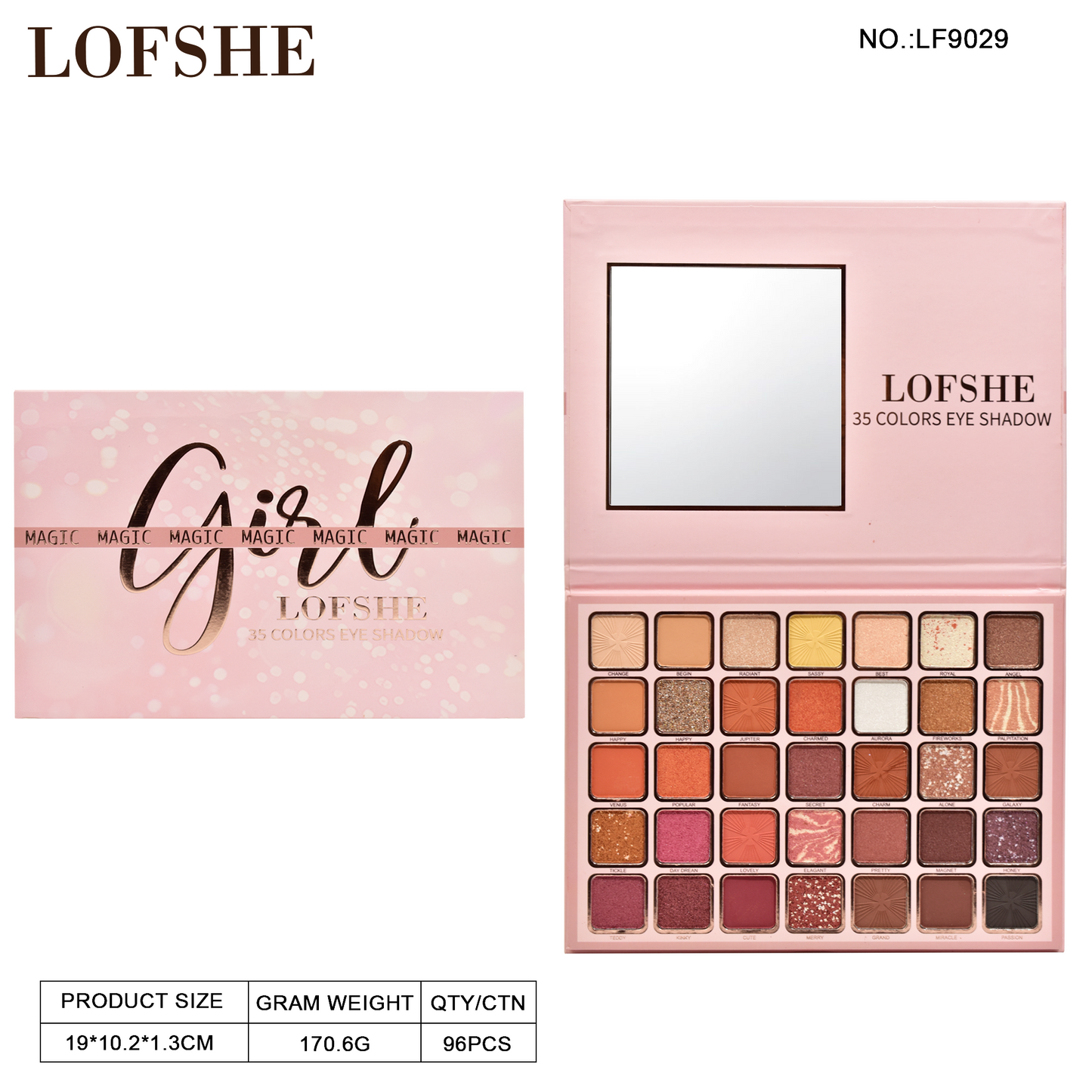 SOMBRA DE OJOS KEVIN&COCO REF:LF9029