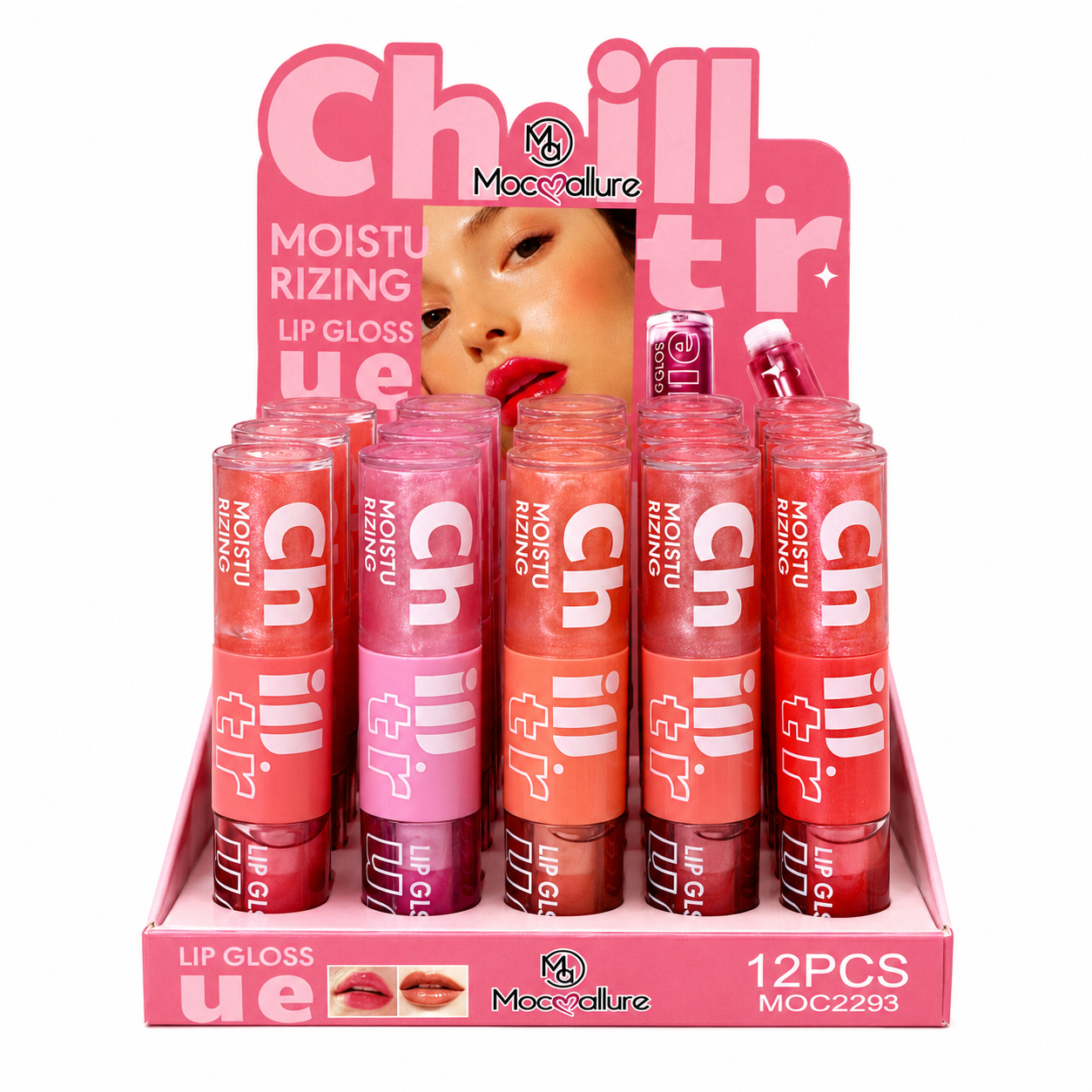 Lip Gloss Hidratante Chill True Mocallure REF:MOC2293