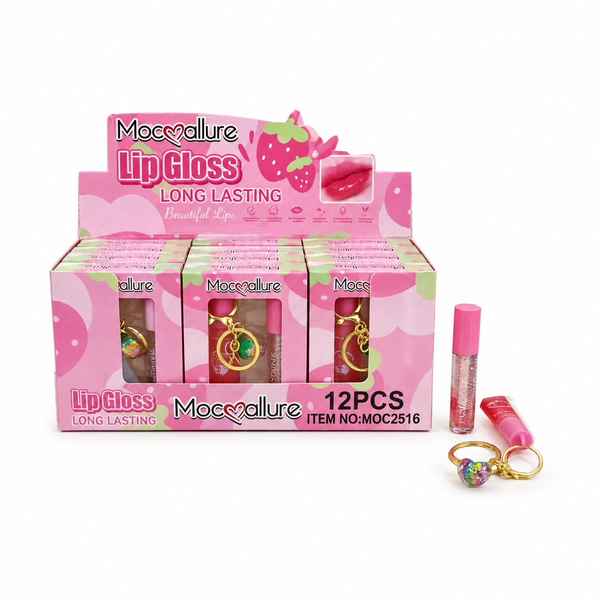 Brillo labial de fresa Mocallure REF:MOC2516
