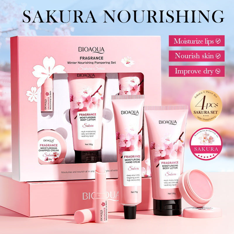 Kit de Cuidado Facial Sakura BIOAQUA REF:NO.BQY05329