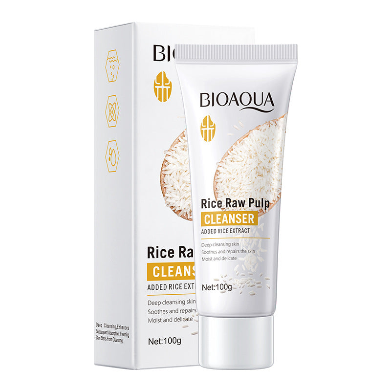 Limpiador Facial Rice Raw Pulp BIOAQUA REF:NO.BQY41005
