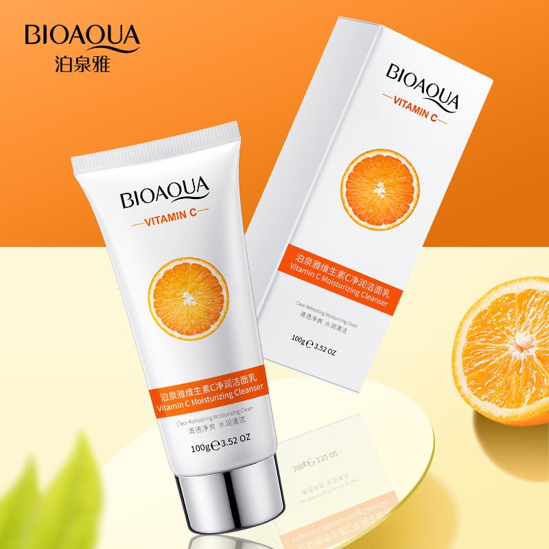 Limpiador Facial de Vitamina C BIOAQUA REF:NO.BQY00200