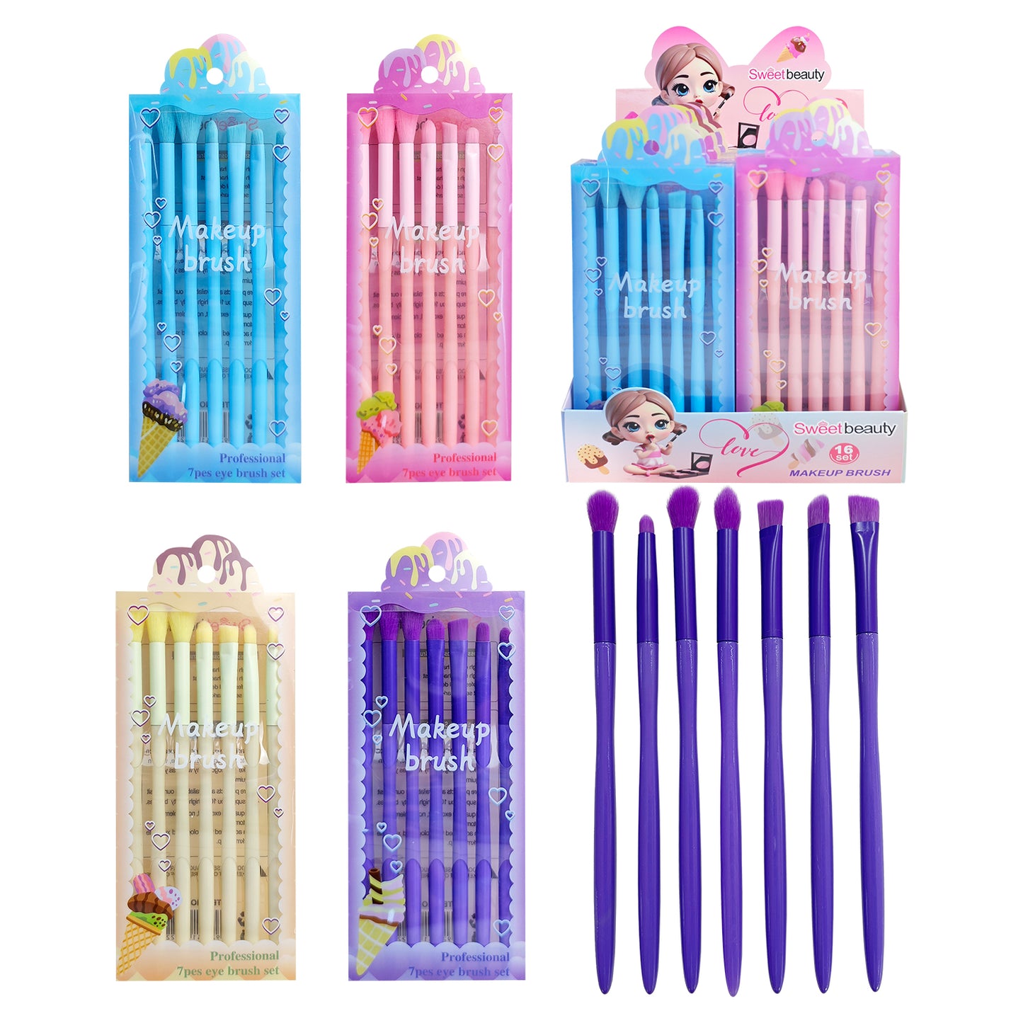 BROCHAS DE MAQUILLAJE REF:SZ-1322