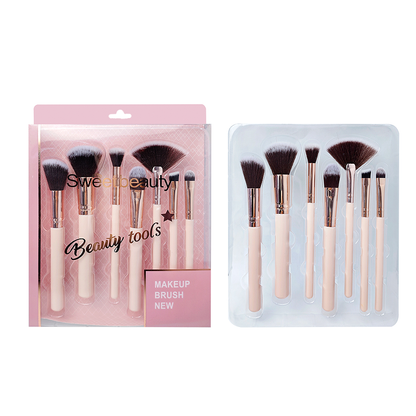 Set de Brochas de Maquillaje Sweet Beauty REF:SZ-1399