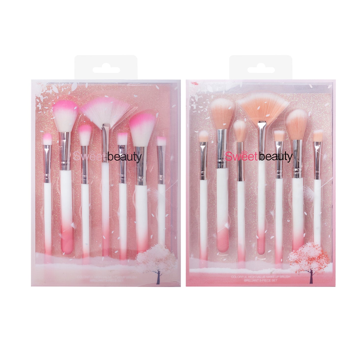 Set de Brochas de Maquillaje Sweet Beauty REF:SZ-457